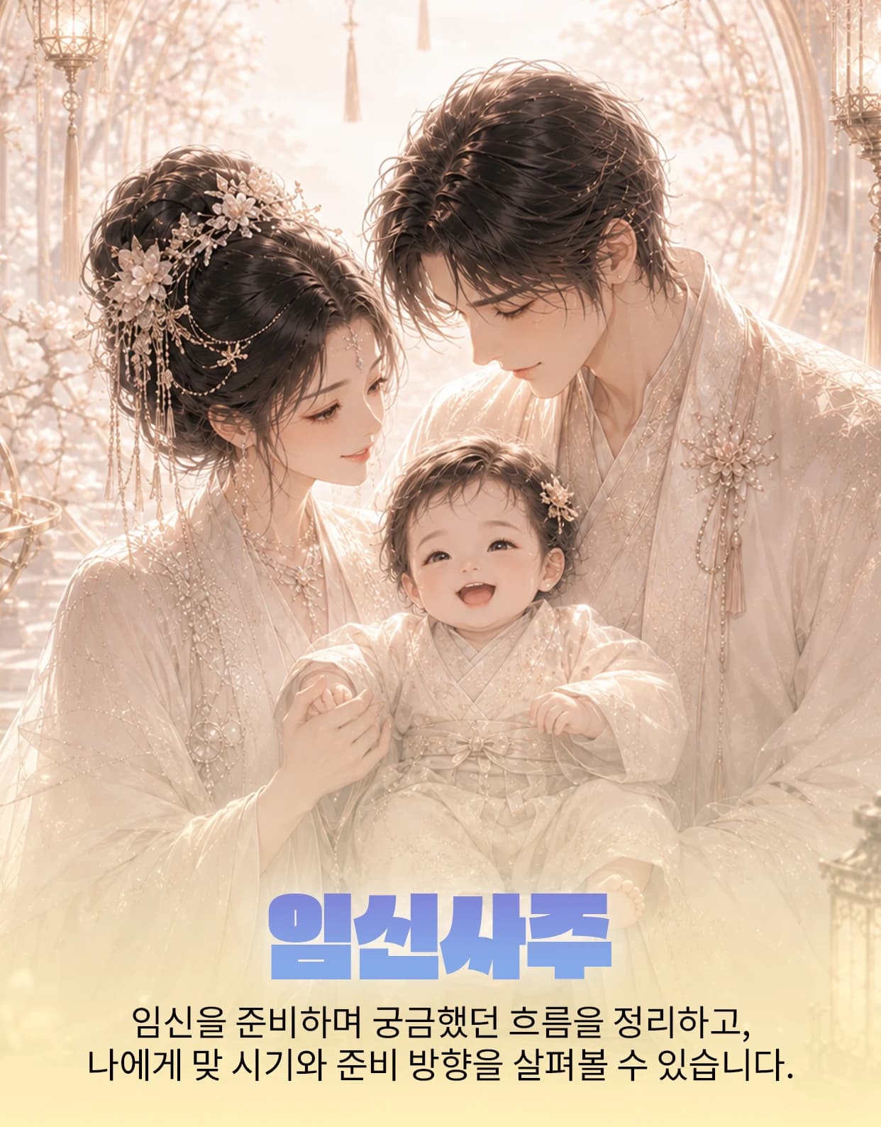 임신 사주 - 아가와 만날 설레는 시간을 사주명리로 미리 만나보세요.